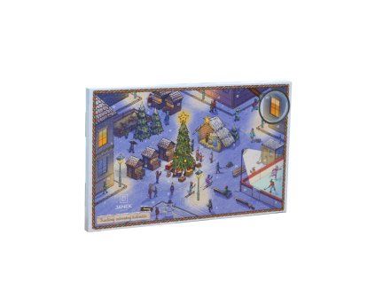 adventny kalendar cokolada poteseni advent mikulas vianoce radost coko janek rucna praca trh hokej pohoda snehuliak cokoladovna janek