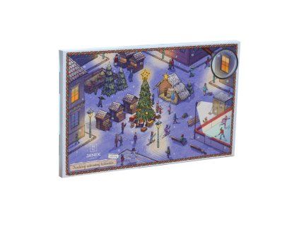 adventny kalendar 2025 mliecny 24 oken radost pohoda vianoce mikulas advent coko cokolada cokoladovna janek
