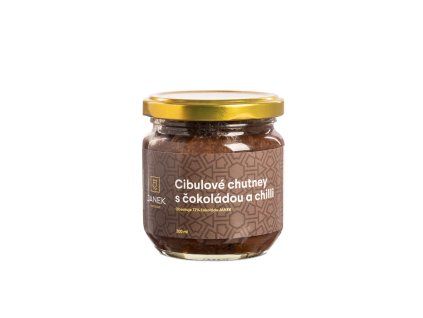 Cibuľové chutney s čokoládou a chilli