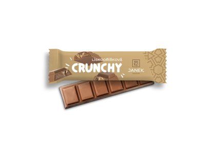Lieskovooriešková tyčinka crunchy 45g