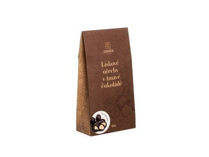 Lieskové orechy v horkej čokoláde 150g