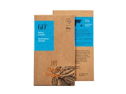 60% mliečna čokoláda Bean to bar – Dominikánska republika