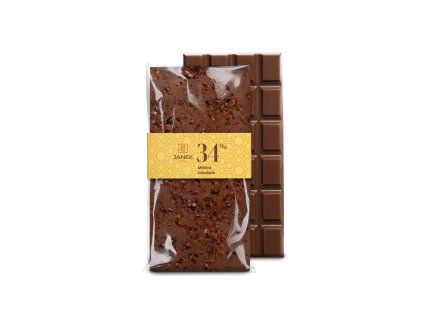 Mliečna čokoláda s chilli