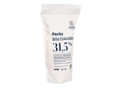 Pecky 31,5% biela čokoláda 500g