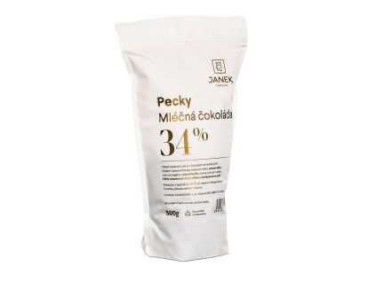 Pecky 34% mliečna čokoláda 500g