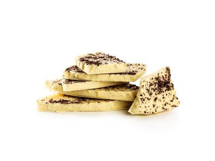 S kávou - lámaná biela čokoláda 250g