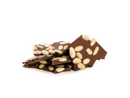 S mandľami - lámaná mliečna čokoláda 250g