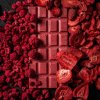 ovoce bila cokolada jahoda malina valentyn ruzova cokoladovna janek