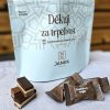 cokoladove poteseni arasidove nugaty kusove balene arasidy trojbarevne mlsani mlecna horka bila sladke chutne nejoblibenejsi cokoladovna janek